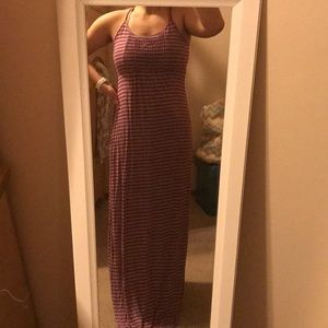 Spaghetti strap maxi dress